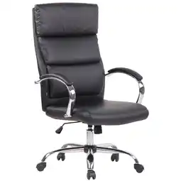 Netto Marken-Discount TPFLiving Bürostuhl Bradley Kunstleder Weiß Angebot