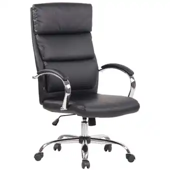 Netto Marken-Discount TPFLiving Bürostuhl Bradley Kunstleder Weiß Angebot