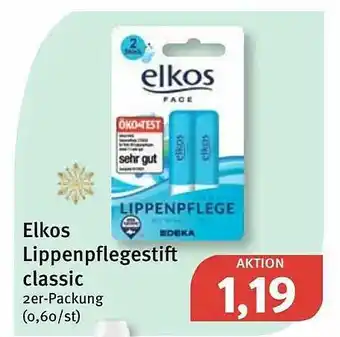 Feneberg Elkos Lippenpflegestift Classic Angebot