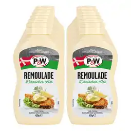 Netto Marken-Discount P & W Remoulade 425 g 12er Pack Angebot
