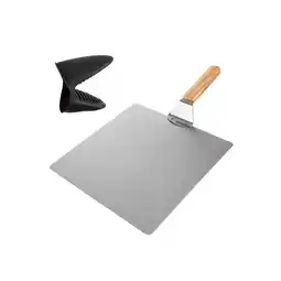 Netto Marken-Discount Pizzablech mit Ofenhaube - Edelstahl Angebot