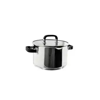 Netto Marken-Discount Hochwertiges Kochtopf aus Edelstahl mit Silikongriff Angebot