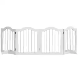 Netto Marken-Discount PawHut Schutzgitter MDF, Massivholz Angebot