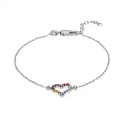 Netto Marken-Discount Zeeme Silber Armband Silber 925 mit Herz-Motiv 16+3cm lang Angebot
