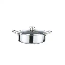 Netto Marken-Discount ø32 cm mit Glasdeckel & Wabenstruktur - Induktionsgeeignet Angebot