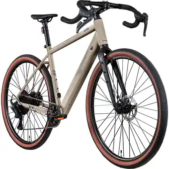 Netto Marken-Discount Remington G100 E Bike Gravelbike 28 Zoll Pedelec 360 Wh Elektrofahrrad 10 Gang Fahrrad beige 51 cm Angebot