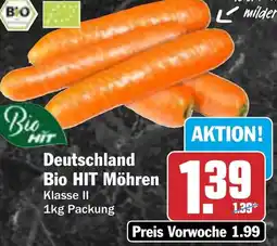 AEZ Deutschland Bio HIT Möhren Angebot