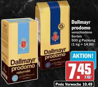 AEZ Dallmayr prodomo Angebot