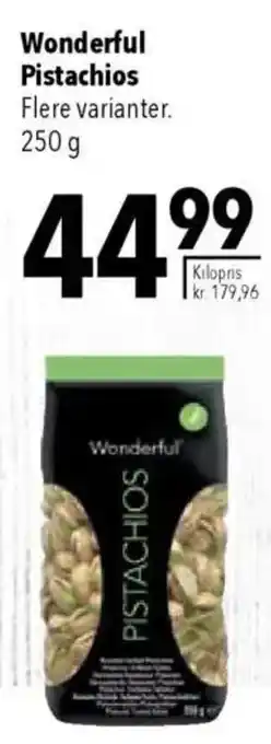 CITTI Markt Wonderful Pistachios Angebot