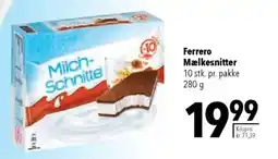 CITTI Markt Ferrero Mælkesnitter Angebot