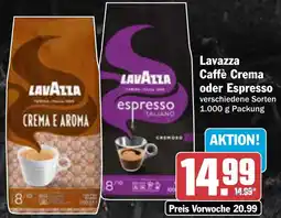 AEZ Lavazza Caffè Crema oder Espresso Angebot