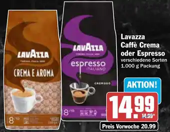 AEZ Lavazza Caffè Crema oder Espresso Angebot