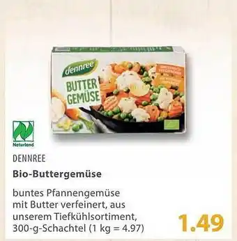 basic Dennree Bio Buttergemüse 300g Angebot