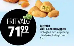 CITTI Markt Salomon Chili & Cheesenuggets Angebot