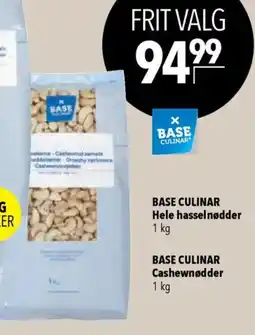 CITTI Markt BASE CULINAR Cashewnødder Angebot