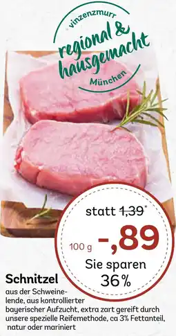 AEZ Schnitzel Angebot