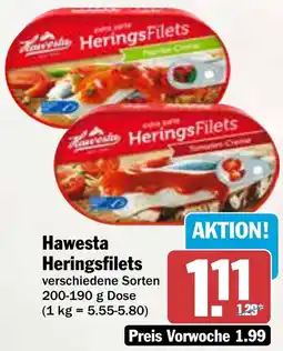 AEZ Hawesta Heringsfilets Angebot