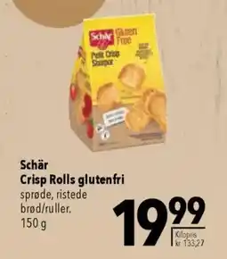 CITTI Markt Schär Crisp Rolls glutenfri Angebot