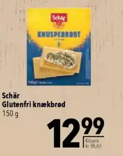 CITTI Markt Schär Glutenfri knækbrød Angebot