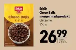 CITTI Markt Schär Choco Balls morgenmadsprodukt Angebot