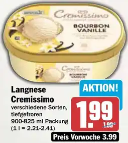 AEZ Langnese Cremissimo Angebot