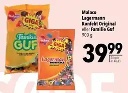 CITTI Markt Malaco Lagermann Konfekt Original eller Familie Guf Angebot