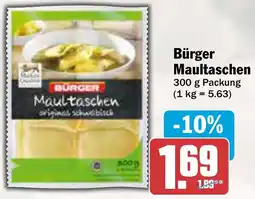 AEZ Bürger Maultaschen Angebot
