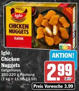 AEZ Iglo Chicken Nuggets Angebot