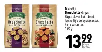 CITTI Markt Maretti Bruschette chips Angebot