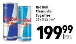 CITTI Markt Red Bull Classic eller Sugarfree Angebot