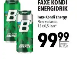 CITTI Markt Faxe Kondi Energy Angebot