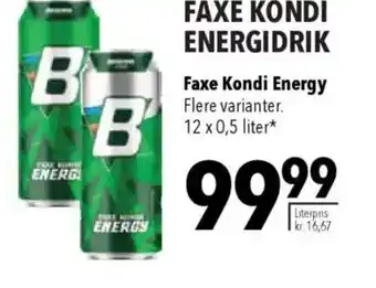 CITTI Markt Faxe Kondi Energy Angebot