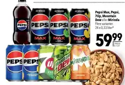 CITTI Markt Pepsi Max, Pepsi, 7Up, Mountain Dew eller Mirinda Angebot
