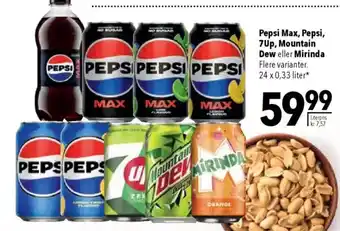 CITTI Markt Pepsi Max, Pepsi, 7Up, Mountain Dew eller Mirinda Angebot