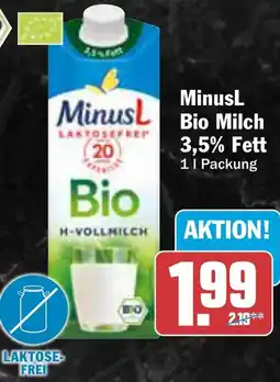 AEZ MinusL Bio Milch 3,5% Fett Angebot