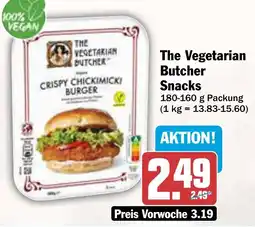 AEZ The Vegetarian Butcher Snacks Angebot