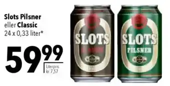 CITTI Markt Slots Pilsner eller Classic Angebot