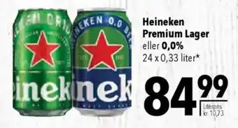 CITTI Markt Heineken Premium Lager eller 0,0% Angebot