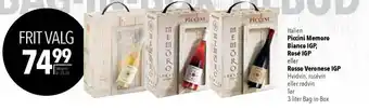 CITTI Markt Piccini Memoro Bianco IGP, Rosé IGP eller Rosso Veronese IGP Angebot