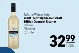 CITTI Markt Württ. Zentralgenossenschaft Edition Gourmet Rivaner Angebot