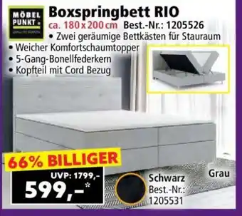 Norma Boxspringbett RIO Angebot
