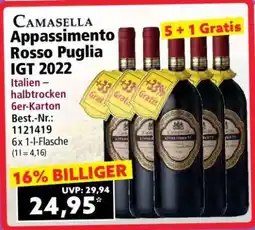 Norma CamaseIla Appassimento Rosso Puglia IGT 2022 Angebot