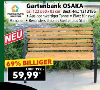 Norma Gartenbank OSAKA Angebot