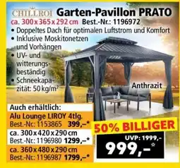 Norma Garten-Pavillon PRATO Angebot