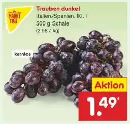 Netto Marken-Discount Trauben dunkel Angebot