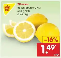Netto Marken-Discount Zitronen Angebot
