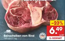 Netto Marken-Discount Beinscheiben vom Rind Angebot