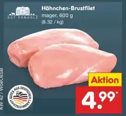Netto Marken-Discount Hähnchen Brustfilet Angebot