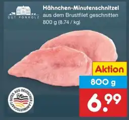 Netto Marken-Discount Hähnchen-Minutenschnitzel Angebot