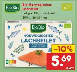 Netto Marken-Discount Bio Norwegisches Lachsfilet Angebot